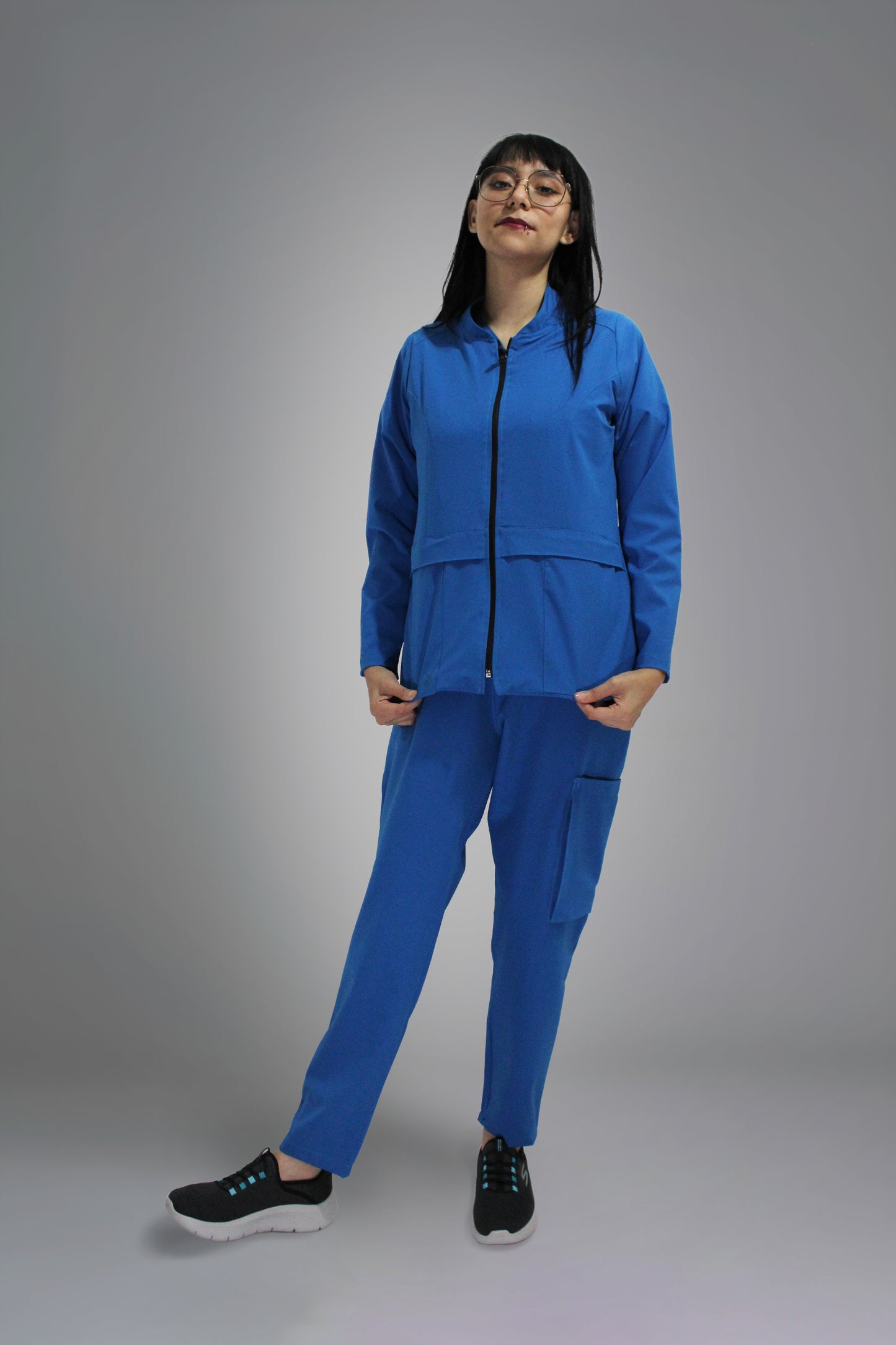 Conjunto 3 piezas Intensity Jacket turquesa