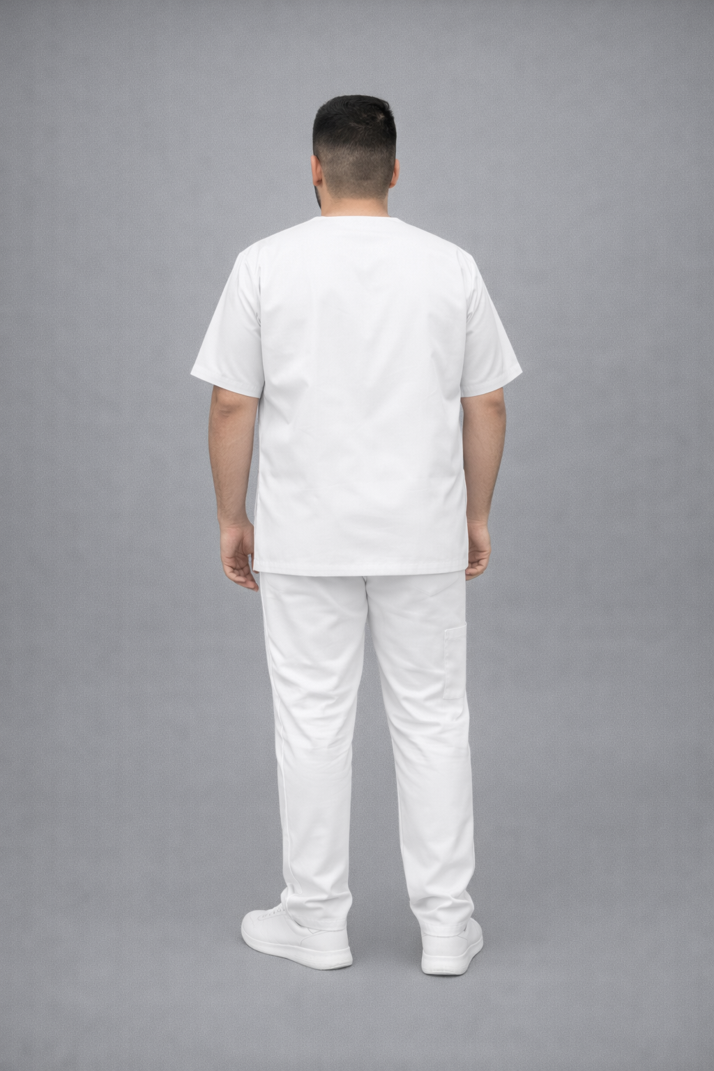 Uniforme Quirúrgico Blanco hombre