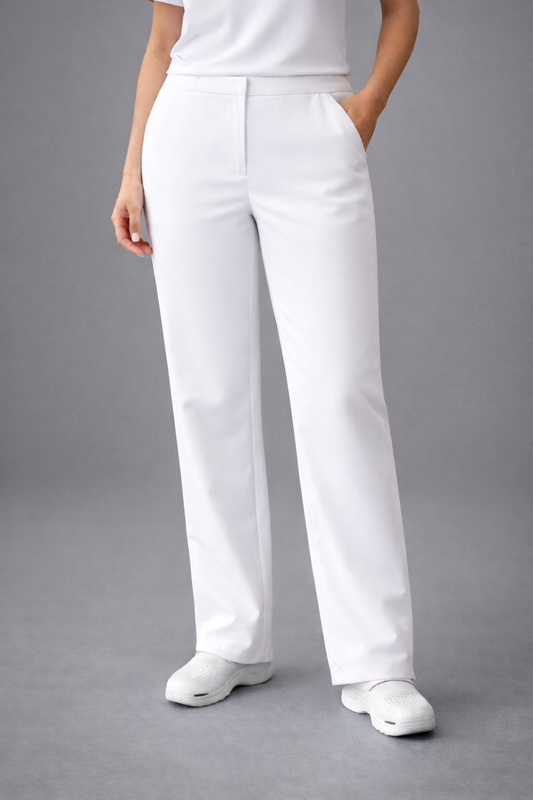 Pantalón Blanco Clínico