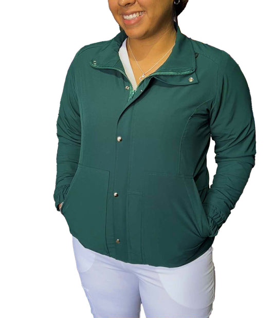 Chamarra Repelente Verde