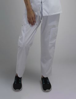Pantalon Blanco Clínico