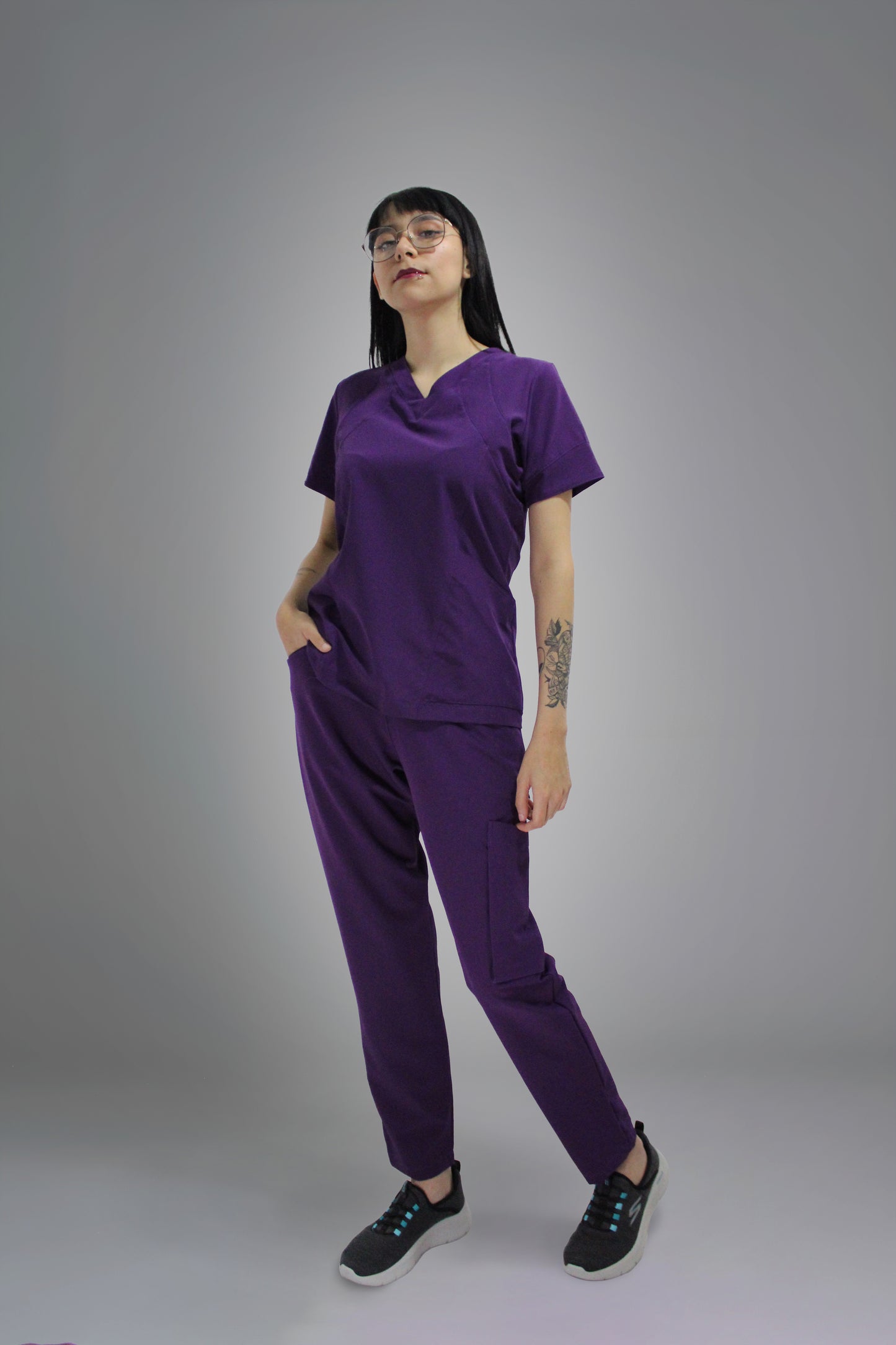 Conjunto 3 piezas  Intensity Jacket Morado
