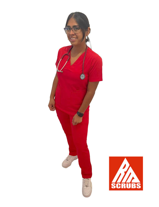 Uniforme Quírurgico Dama Rojo